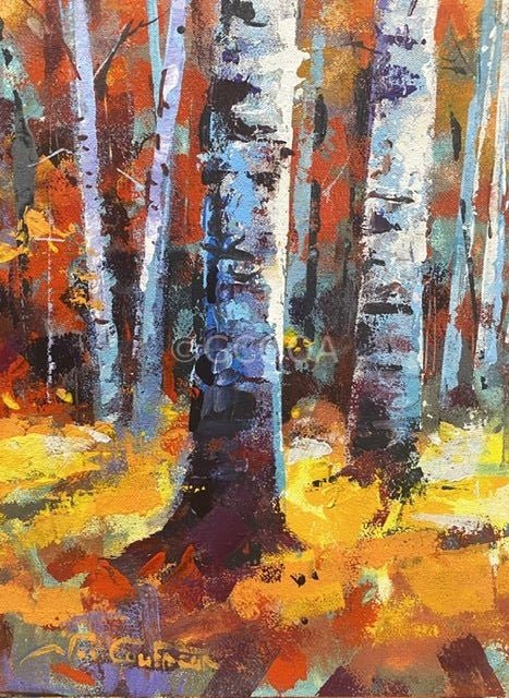 Forest 12 - Original Art - Gold Coast Gallery Of ArtJos Coufreur