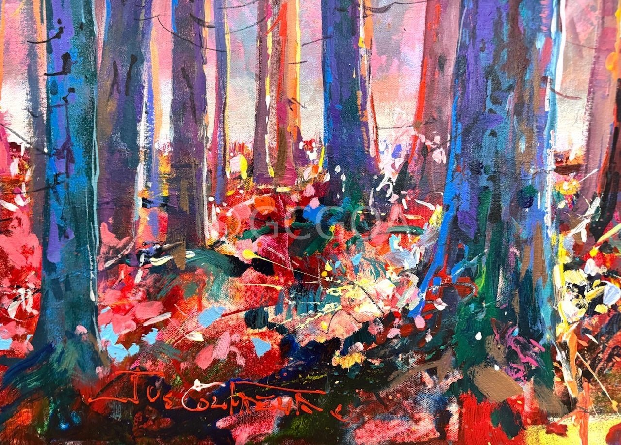 Forest 15 - Original Art - Gold Coast Gallery Of ArtJos Coufreur