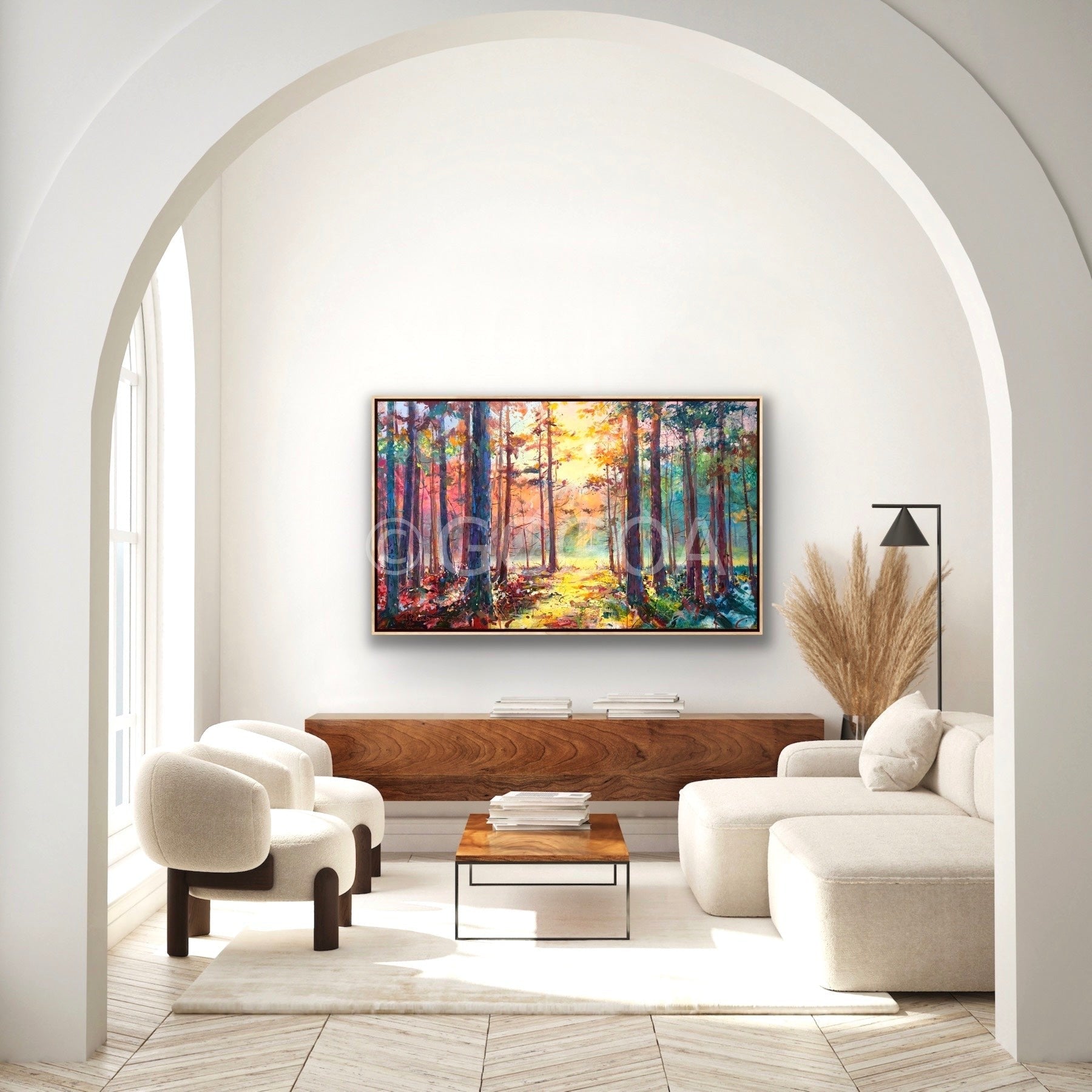 Forest 15 - Original Art - Gold Coast Gallery Of ArtJos Coufreur