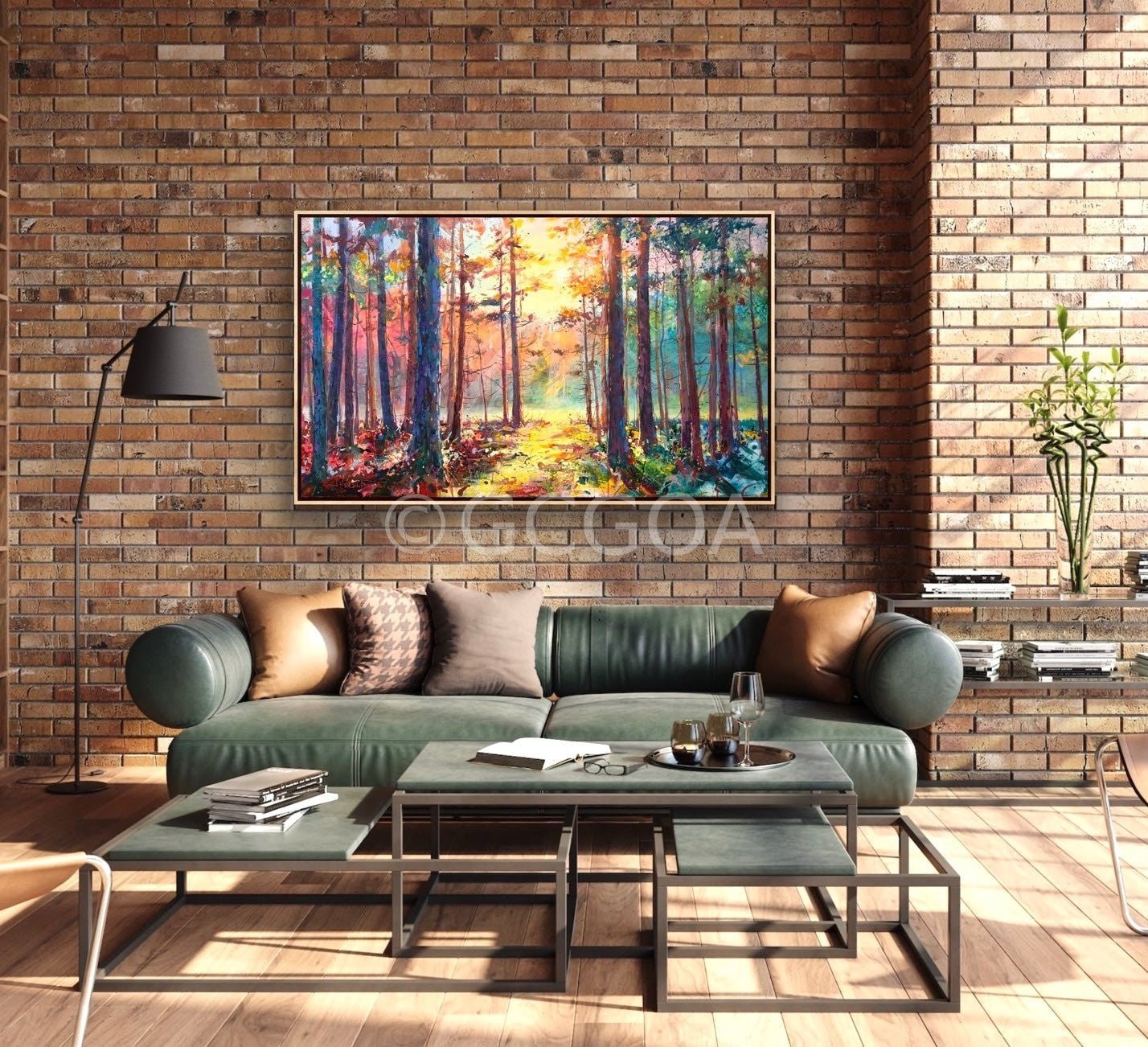 Forest 15 - Original Art - Gold Coast Gallery Of ArtJos Coufreur