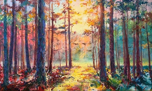 Forest 15 - Original Art - Gold Coast Gallery Of ArtJos Coufreur