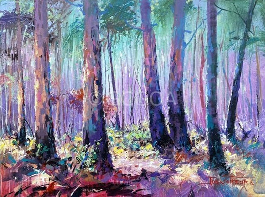 Forest 5 - Original Art - Gold Coast Gallery Of ArtJos Coufreur