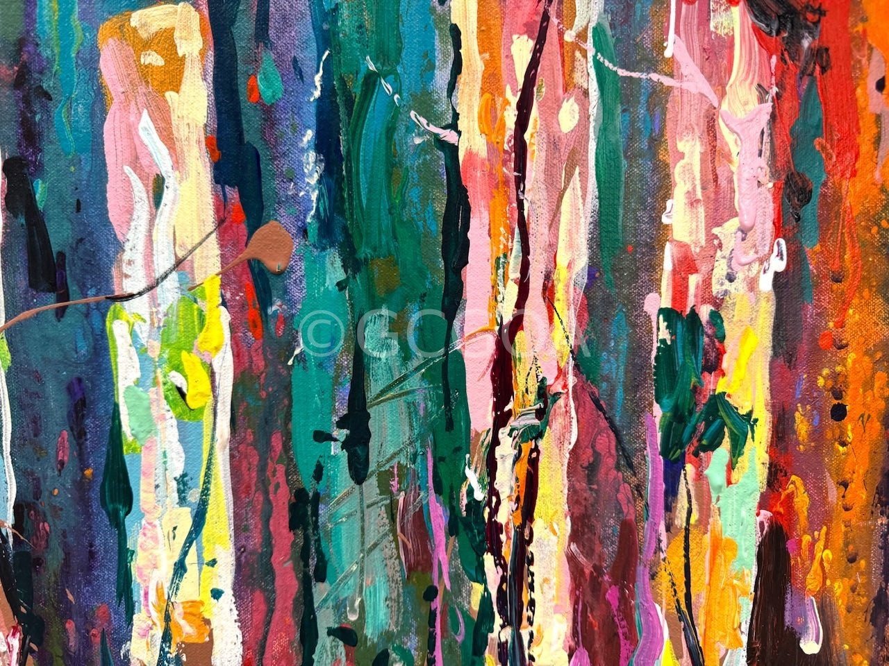 Forest 6 - Original Art - Gold Coast Gallery Of ArtJos Coufreur