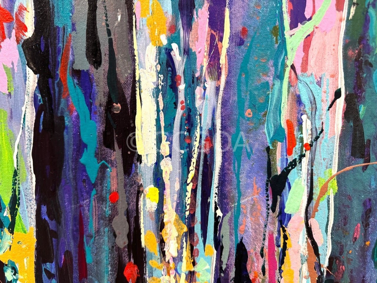 Forest 6 - Original Art - Gold Coast Gallery Of ArtJos Coufreur