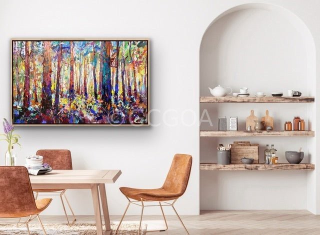 Forest 7 - Original Art - Gold Coast Gallery Of ArtJos Coufreur