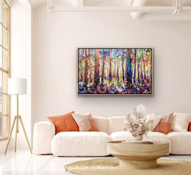 Forest 7 - Original Art - Gold Coast Gallery Of ArtJos Coufreur