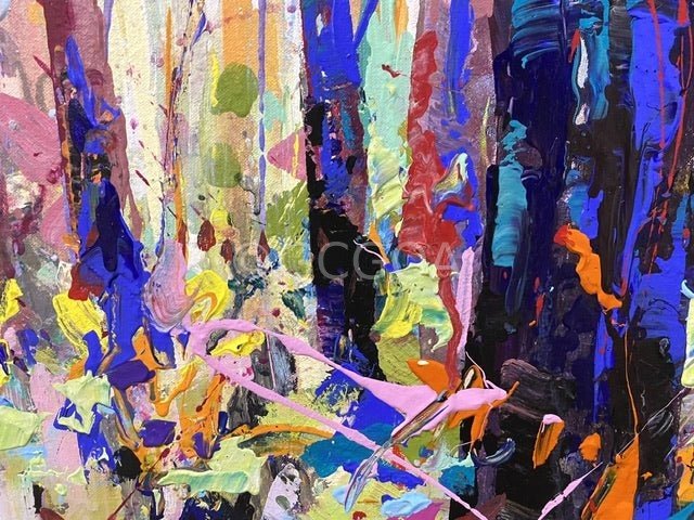 Forest 7 - Original Art - Gold Coast Gallery Of ArtJos Coufreur