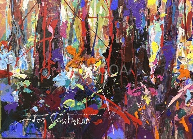 Forest 7 - Original Art - Gold Coast Gallery Of ArtJos Coufreur