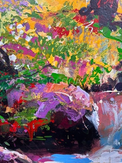 Forest Creek 2 - Original Art - Gold Coast Gallery Of ArtJos Coufreur