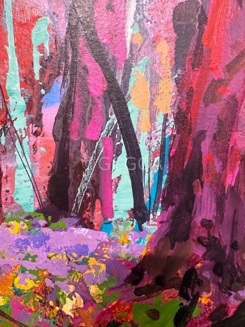 Forest Creek 2 - Original Art - Gold Coast Gallery Of ArtJos Coufreur