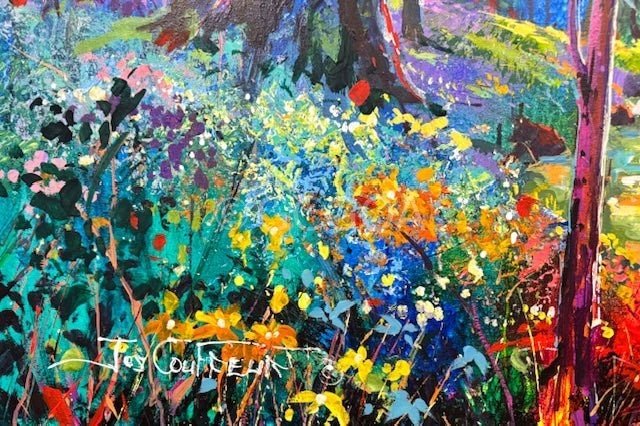 Forest Creek 4 - Original Art - Gold Coast Gallery Of ArtJos Coufreur