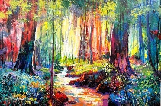 Forest Creek 4 - Original Art - Gold Coast Gallery Of ArtJos Coufreur