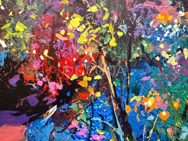 Forest Creek 4 - Original Art - Gold Coast Gallery Of ArtJos Coufreur