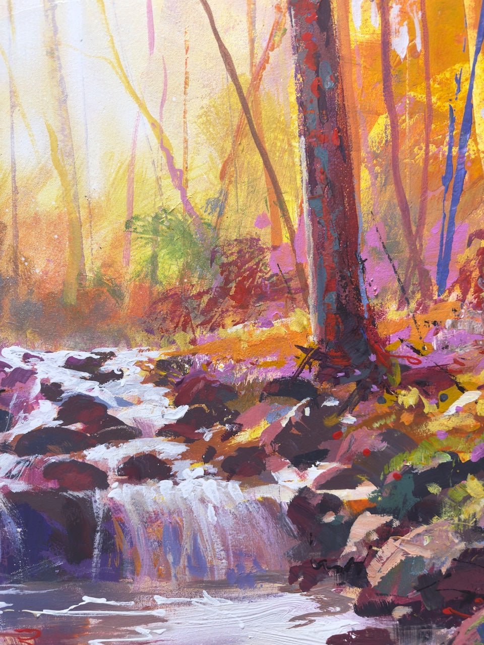 Forest Creek 5 - Original Art - Gold Coast Gallery Of ArtJos Coufreur