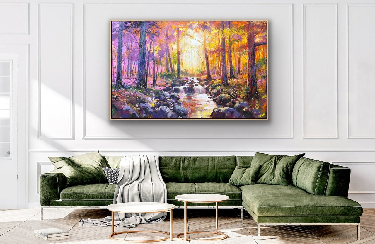 Forest Creek 5 - Original Art - Gold Coast Gallery Of ArtJos Coufreur