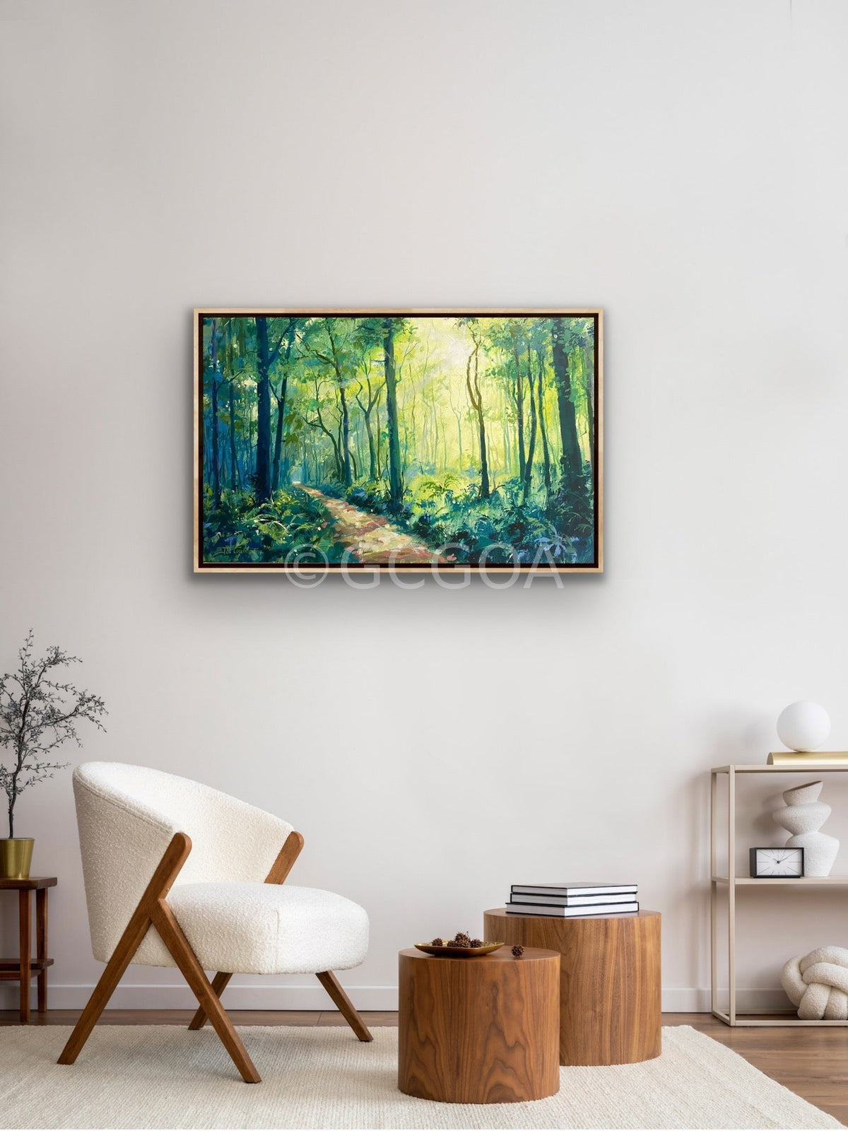 Forest Path 3 - Original Art - Gold Coast Gallery Of ArtJos Coufreur