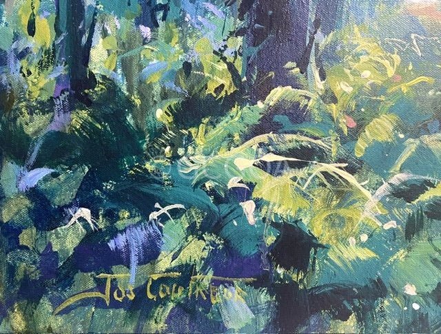 Forest Path 3 - Original Art - Gold Coast Gallery Of ArtJos Coufreur