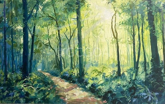 Forest Path 3 - Original Art - Gold Coast Gallery Of ArtJos Coufreur