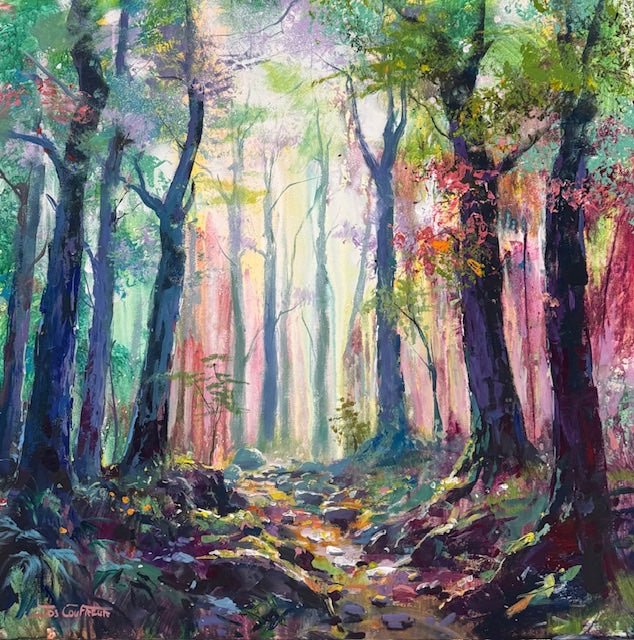 Forest Path 5 - Gold Coast Gallery Of ArtJos Coufreur