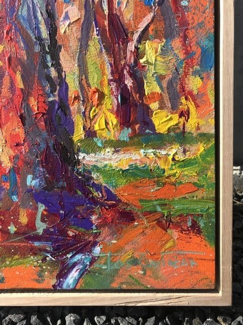 Forest Path, Plein Air - Original Art - Gold Coast Gallery Of ArtJos Coufreur