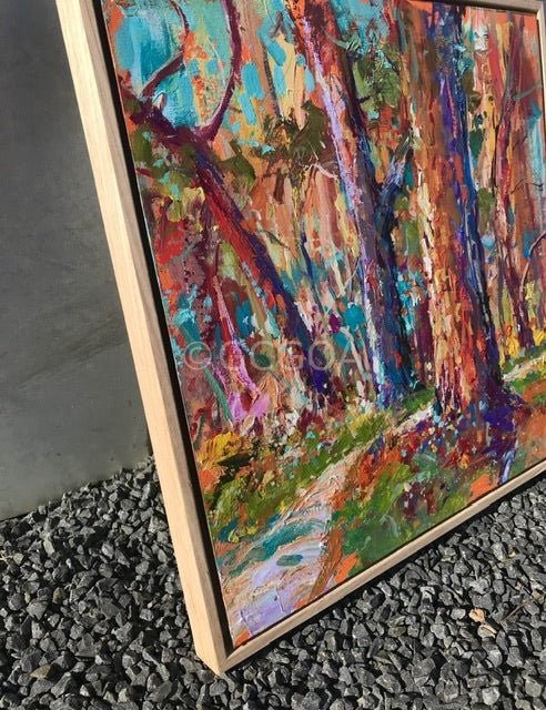 Forest Path, Plein Air - Original Art - Gold Coast Gallery Of ArtJos Coufreur