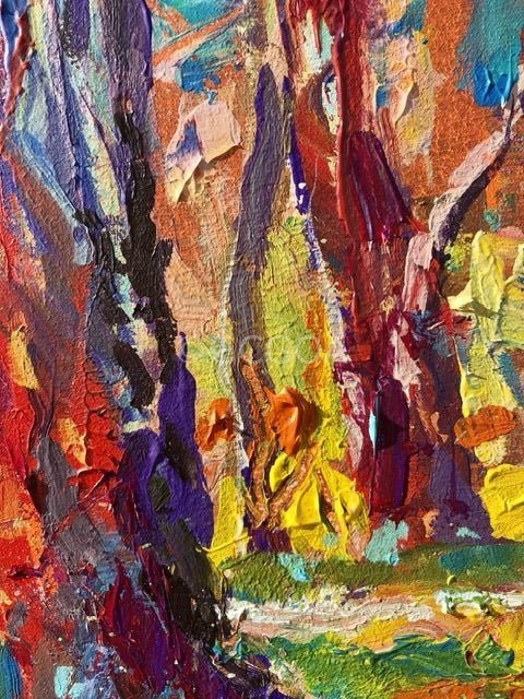 Forest Path, Plein Air - Original Art - Gold Coast Gallery Of ArtJos Coufreur
