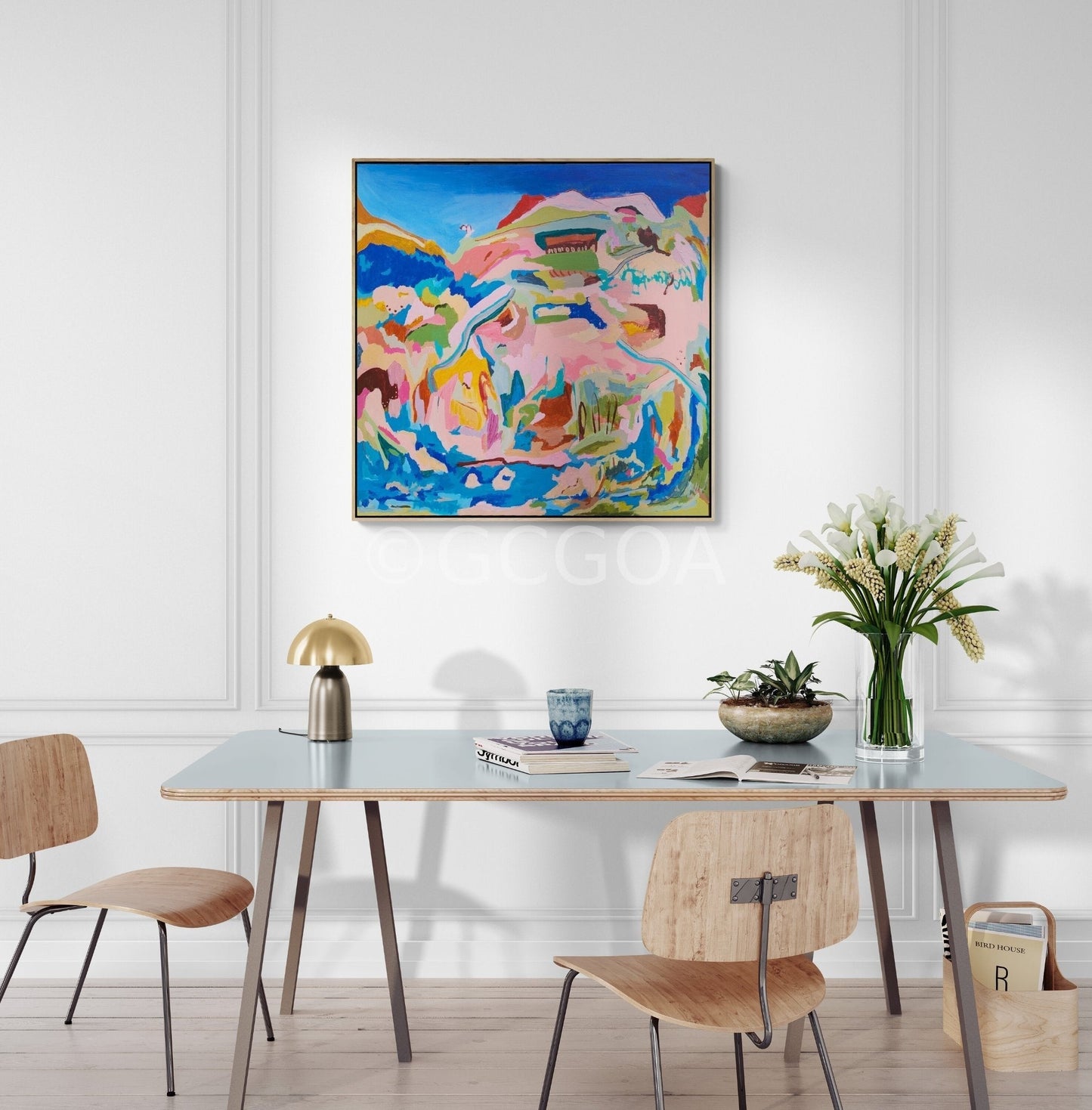 Found Paradise In Your Eyes - Original Art - Gold Coast Gallery Of ArtAlpana Rai