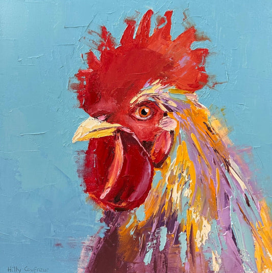 Franklin the Rooster - Gold Coast Gallery Of ArtHilly Coufreur