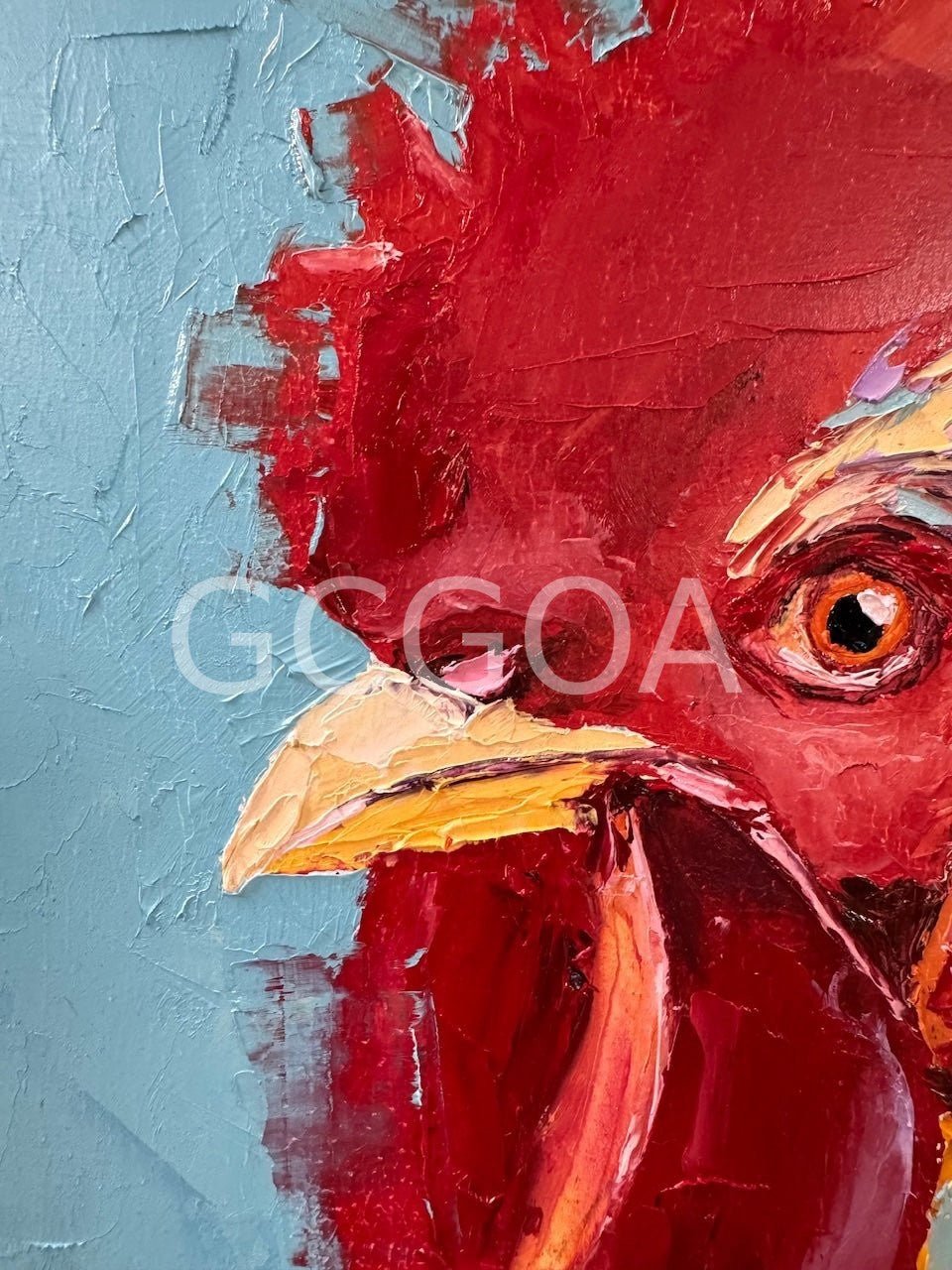Franklin the Rooster - Gold Coast Gallery Of ArtHilly Coufreur
