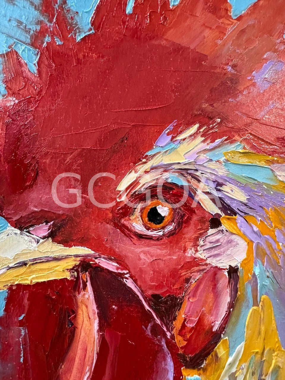 Franklin the Rooster - Gold Coast Gallery Of ArtHilly Coufreur