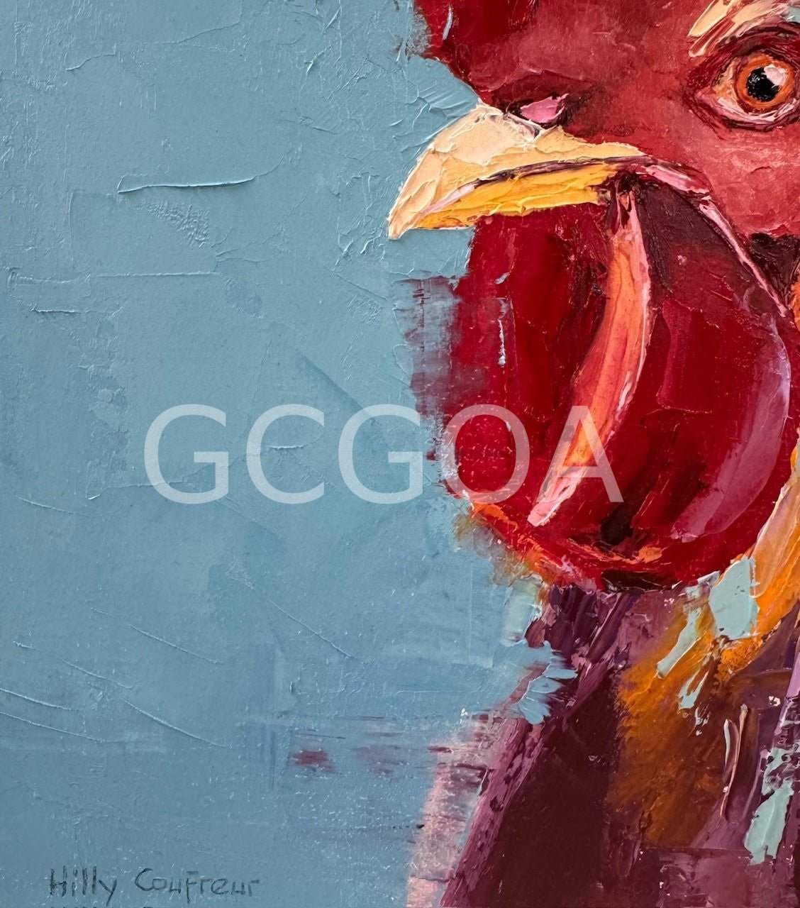 Franklin the Rooster - Gold Coast Gallery Of ArtHilly Coufreur