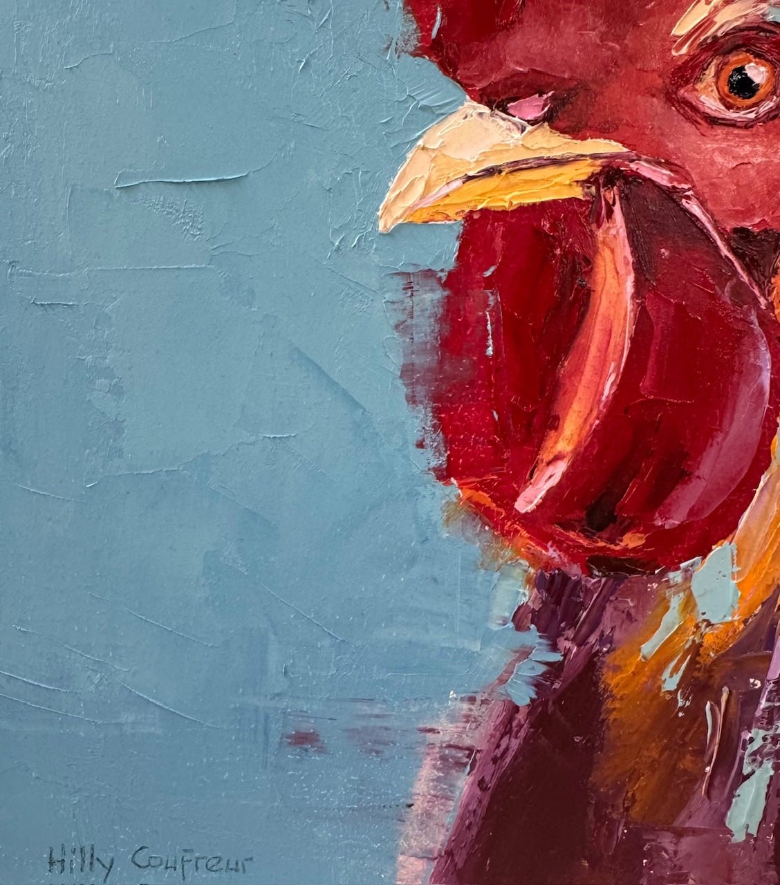 Franklin the Rooster - Gold Coast Gallery Of ArtHilly Coufreur
