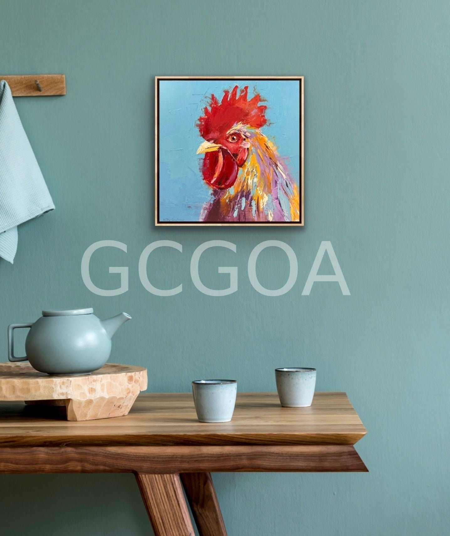 Franklin the Rooster - Gold Coast Gallery Of ArtHilly Coufreur