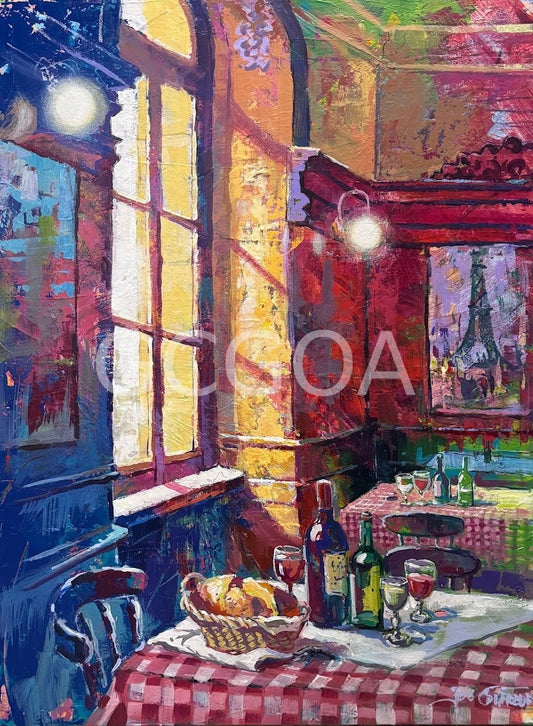 French Bistro - Gold Coast Gallery Of ArtJos Coufreur