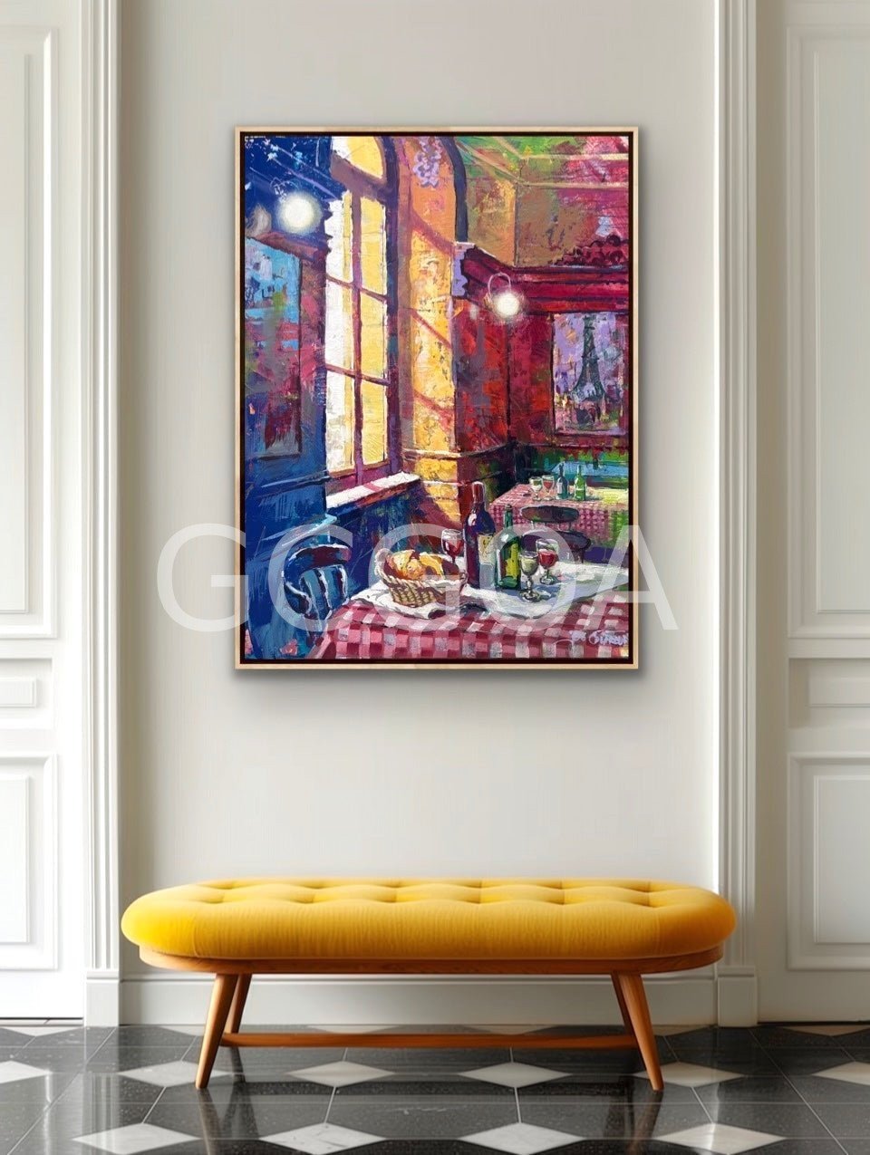 French Bistro - Gold Coast Gallery Of ArtJos Coufreur