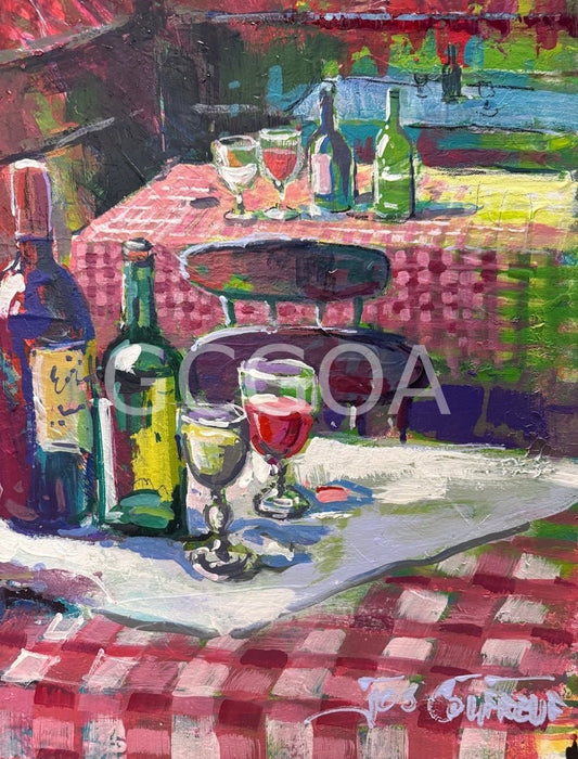 French Bistro - Gold Coast Gallery Of ArtJos Coufreur