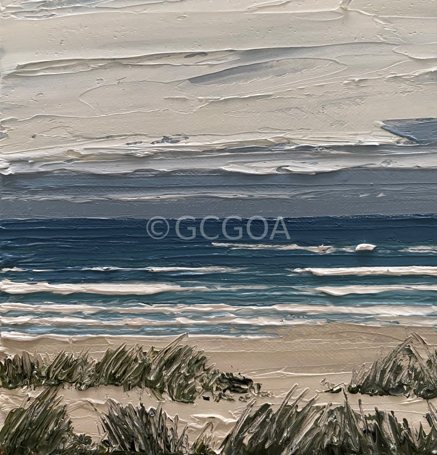 Fresh Air And Salty Water - Original Art - Gold Coast Gallery Of ArtJustine Bartie