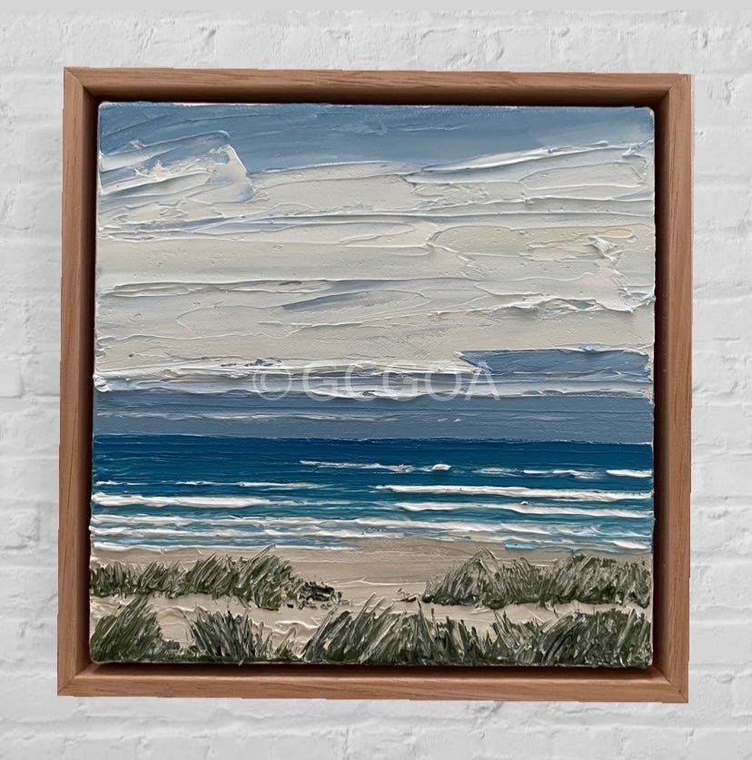 Fresh Air And Salty Water - Original Art - Gold Coast Gallery Of ArtJustine Bartie