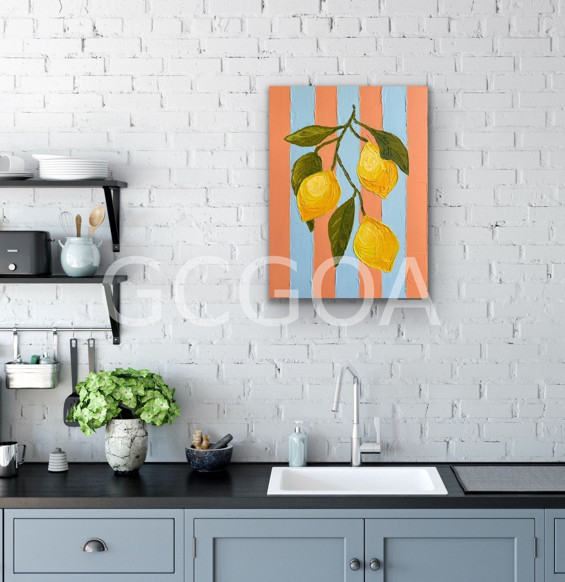 Fresh picked lemons - Gold Coast Gallery Of ArtGuzaliya Xavier