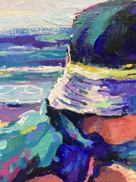 Fun at the Beach 2 - Original Art - Gold Coast Gallery Of ArtJos Coufreur
