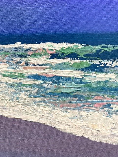 Fun at the Beach - Original Art - Gold Coast Gallery Of ArtJos Coufreur