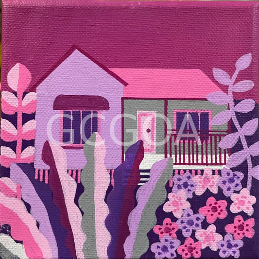Garden City (magenta) - Gold Coast Gallery Of ArtAmy Ruth