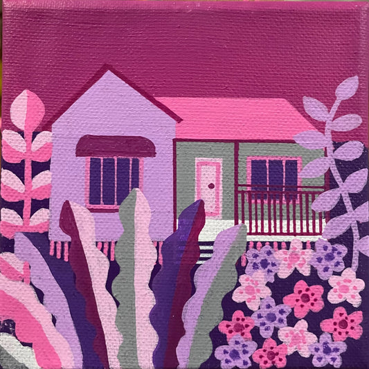 Garden City (magenta) - Gold Coast Gallery Of ArtAmy Ruth