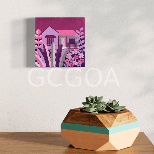 Garden City (magenta) - Gold Coast Gallery Of ArtAmy Ruth