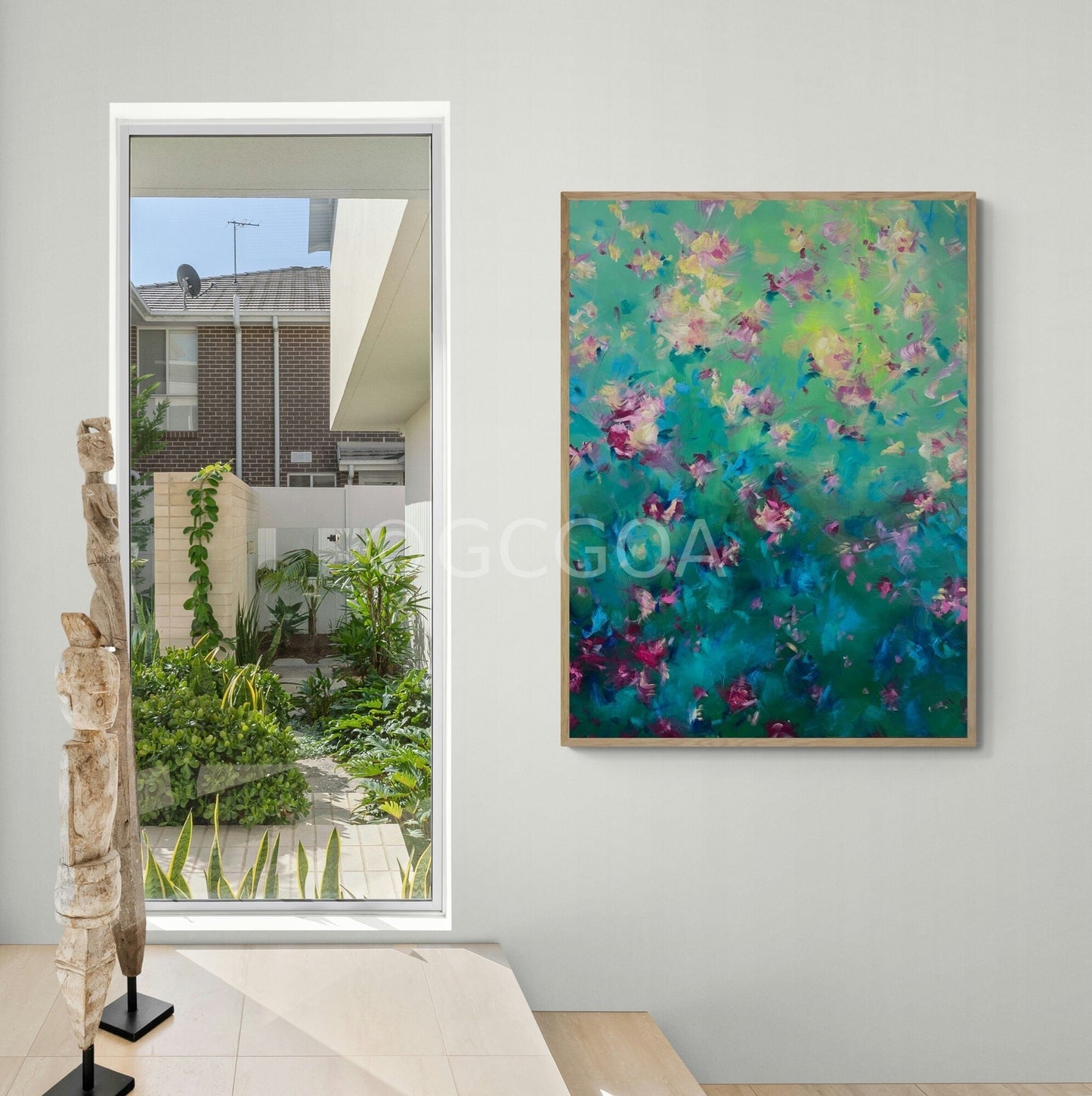 Garden View - Original Art - Gold Coast Gallery Of ArtKatherine Spiller