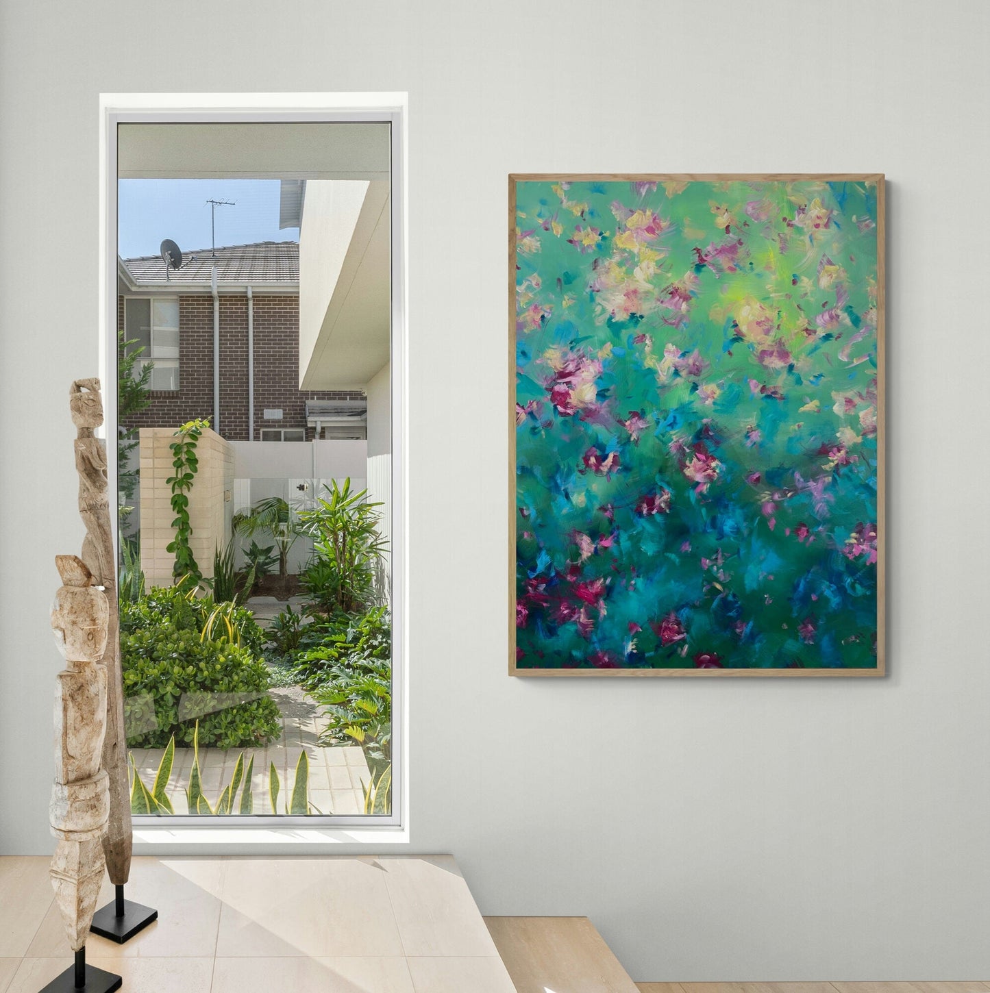 Garden View - Original Art - Gold Coast Gallery Of ArtKatherine Spiller