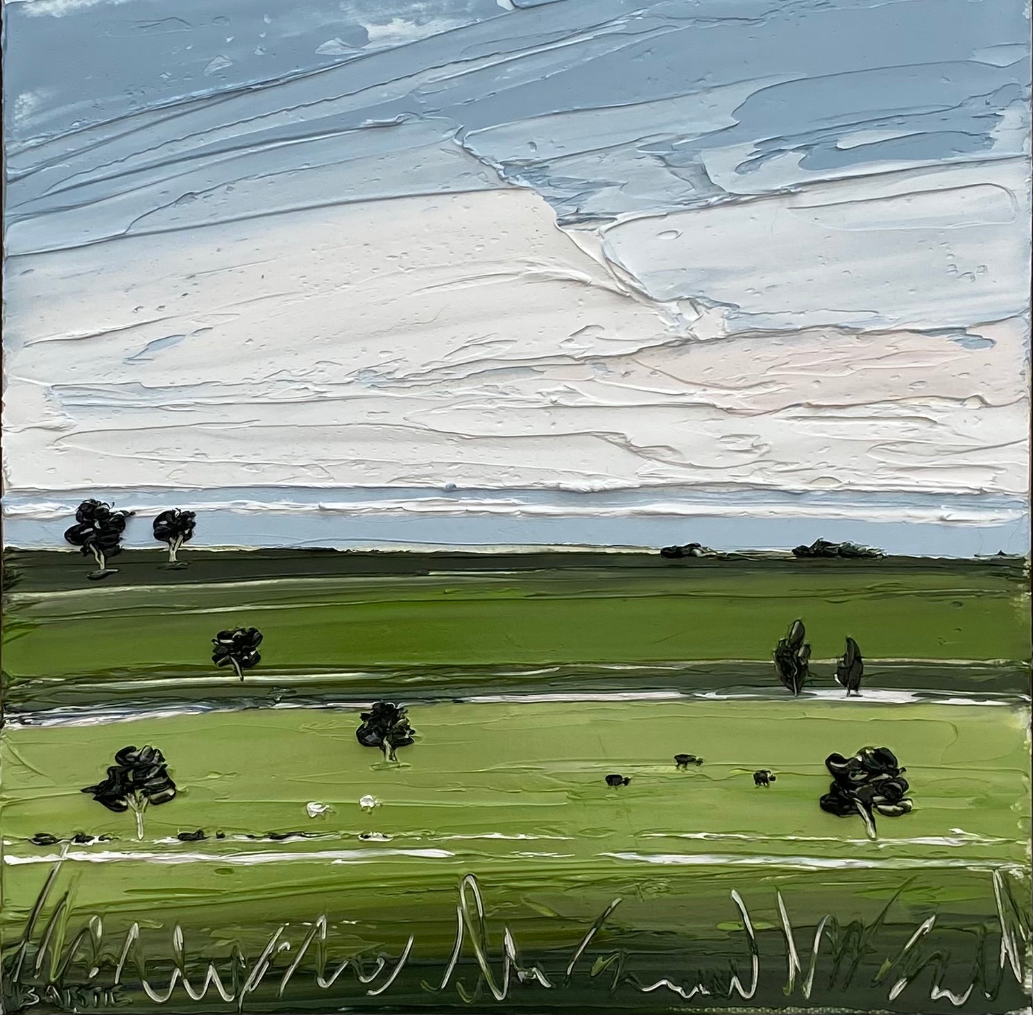 Gentle Country Days - Original Art - Gold Coast Gallery Of ArtJustine Bartie