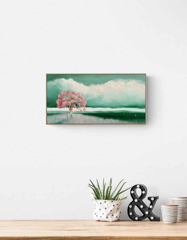 Gentle Pink Blossoms - Gold Coast Gallery Of ArtLucinda Leveille
