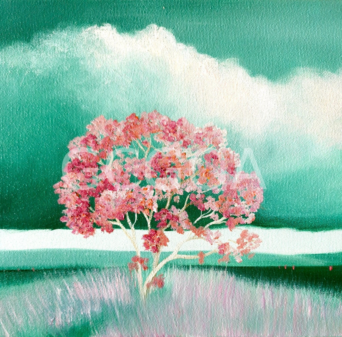 Gentle Pink Blossoms - Gold Coast Gallery Of ArtLucinda Leveille