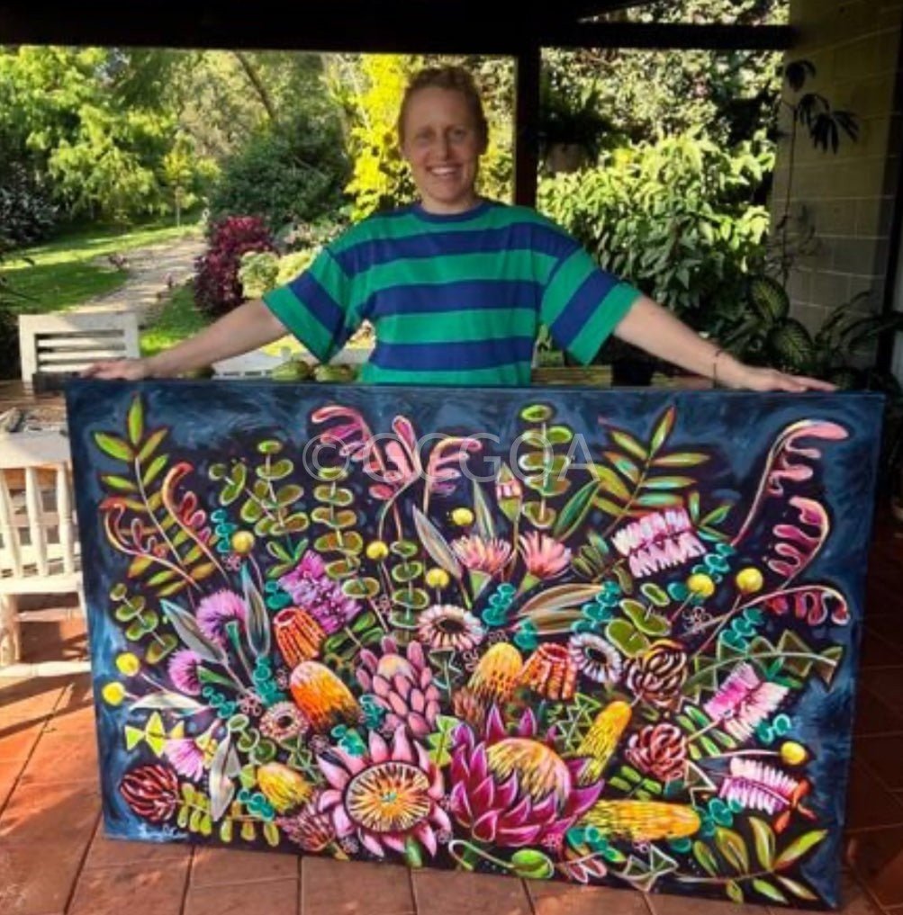 Giant Aussie Bouquet - Gold Coast Gallery Of ArtLucy Car